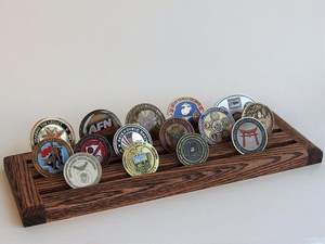 Exhibidor de Monedas de Madera, Soporte para Monedas, Vitrina de Madera Sólida para Monedas, Regalo - Product Image 5