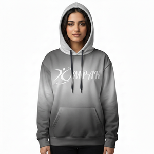 เสื้อฮู้ดดี้โอเวอร์ไซส์คุณภาพสูง พิมพ์ลายแบบซับลิเมชั่นเต็มตัว สำหรับสตรีทแวร์ลำลองและแฟชั่นแนวเมือง - Product Image 1