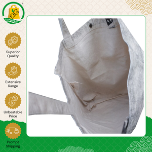 Sac à main en toile de coton imprimé, biodégradable, écologique, sans azo, de qualité supérieure, vendu en gros à bas prix - Product Image 5