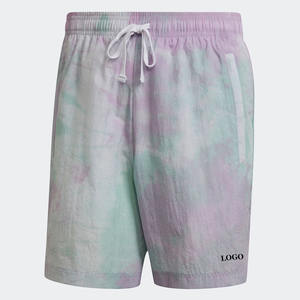 Shorts d'été pour hommes de haute qualité, conçus pour un confort quotidien avec effet dégradé, possibilité de personnalisation du logo, prix avantageux. - Product Image 4