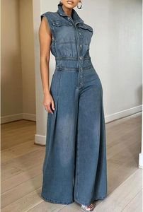 Conjunto de Chaqueta sin Mangas y Jeans Ajustados de Moda Casual 2026 para Mujer, Conjunto de Trajes de Mezclilla para Uso en Exteriores de Alto Rendimiento - Product Image 2