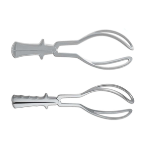 Pinzas Obstétricas Simpson Manuales de Acero Inoxidable para Asistir a Partos Vaginales Complicados, Instrumento Quirúrgico con Certificación ISO - Product Image 1