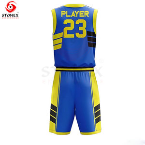 Tenue de basketball entièrement sublimée, maillot de basketball personnalisé pour équipe avec short, vêtements de sport respirants en polyester, services OEM - Product Image 3