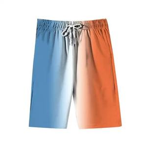 Ensemble décontracté deux pièces pour homme, 100 % coton, haute qualité, mode estivale, avec logo personnalisé, tie-dye, coupe oversize, sportswear, chemise et short - Product Image 4