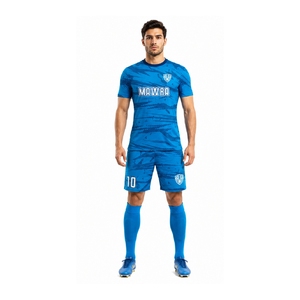 Wholesale Custom Soccer Uniforms Men Professional Team Sport Jersey Breathable Quick Dry Moisture Wicking Athletic Match Kits - Product Image 1