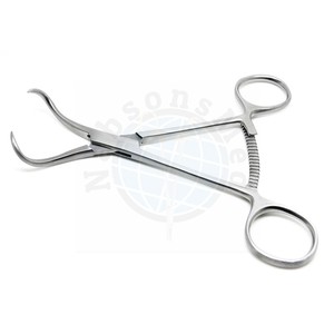Pinzas de reducción ósea NABSONS MED de acero inoxidable, juego de instrumentos quirúrgicos ortopédicos, pinza manual reutilizable para reducción de fracturas - Product Image 3