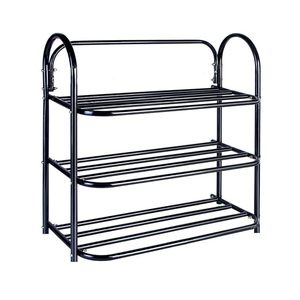 Wide Metal <b>Shoe</b> Rack Organizer | Heavy Duty Stackable <b>Shoe</b> <b>Storage</b> Rack for Entryway Closet Bedroom Living Room | <b>Space</b> <b>Saving</b> - Product Image 3