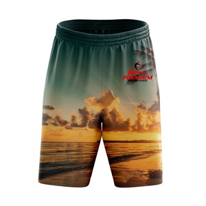 High Quality Sublimation Shorts Lightweight Breathable Fabric Comfortable Fit Vibrant Print New Design Sublimation Shorts - Product Image 6
