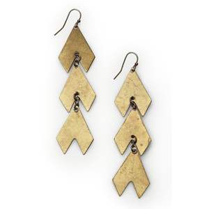 Collection de bijoux en cuivre et laiton écologiques, fabriqués à la main, de qualité supérieure, design exclusif, modèle 1, tendance, pour les fêtes - Product Image 4