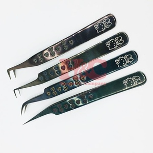 Premium Quality Tweezers mink Professional Beauty Concept Eyelash Tweezers Sustainable Stainless Steel Durable Grip Eyelash - Product Image 6