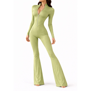 In Stock High Quality Women <b>Jumpsuits</b> High Quality Women Sports <b>Jumpsuit</b> Breathable <b>Workout</b> Bodysuit - Product Image 1