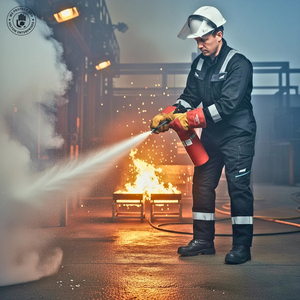 ชุดคลุมทำงานนิรภัย TAGCO SAFETY สะท้อนแสง ผลิตจากผ้า Nomex น้ำหนักเบา ระบายอากาศได้ดี ชุดยูนิฟอร์มนิรภัย มองเห็นได้ชัดเจน ทนไฟ - Product Image 2