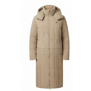 New Arrival Men's Waterproof Lightweight Long <b>Bench</b> <b>Coat</b> Hooded Winter Full Front Zipper Warm Outdoor Custom Wholesale - Product Image 5