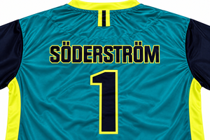 Maillot de football personnalisé pour jeunes garçons, col rond sublimé, nom et numéro du joueur personnalisés au dos - Product Image 5
