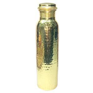 Nouvelle bouteille d'eau en cuivre élégante décorative pour la maison Design unique durable Produit standard de haute qualité Article d'artisanat indien - Product Image 2