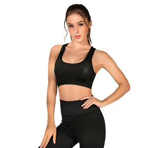 Ropa Deportiva de Yoga sin Costuras para Mujer, Ligera, Sujetador Deportivo Liso, Tallas Grandes, Alta Calidad, Venta al Por Mayor para Chicas - Product Image 1
