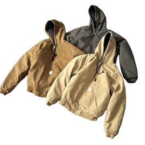 Veste en jean multi-poches délavée pour homme, style streetwear tendance, coupe ample et couleur unie, chemise en jean délavé - Product Image 3