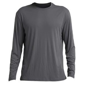 Haut à manches longues pour homme UPF 50+ respirant, anti-UV, pour la randonnée, la pêche, la natation, tricoté, design uni - Product Image 1
