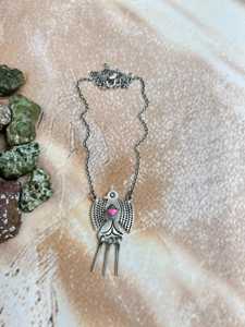 Collar de Algodón de Azúcar Turquesa Hecho a Mano en Plata de Ley, Joyería Boho del Suroeste, Regalo Artesanal para Ella - Product Image 5