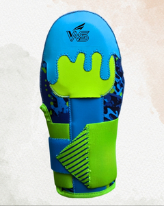 Gant de glisse pour baseball Aqua Green Splesh en néoprène, réglable pour gaucher/droitier, protection professionnelle de la paume - Product Image 2