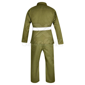 Uniforme de Karate Ligero, Lavado, Elástico y de Fácil Cuidado, 100% Algodón, Suave y Transpirable, Conjunto de Entrenamiento de Artes Marciales para Principiantes en Venta - Product Image 2