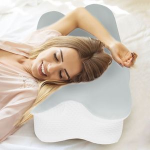Cuscino Ortopedico in Memory Foam con Fodera Rinfrescante Lavabile in Lavatrice, Supporto per il Collo per Chi Dorme su Fianco, Schiena o Stomaco - Product Image 2