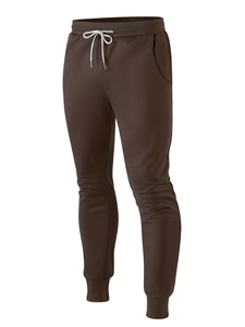 Pantalon de jogging pour homme en coton 100% respirant et à séchage rapide, personnalisé pour l'entraînement et le fitness, grande taille, décontracté, automne-hiver - Product Image 2