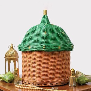 Braided rattan christmas <b>tree</b> <b>tabletop</b> display xmas <b>trees</b> factory supply small large ornaments - Product Image 3