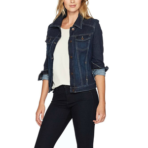 Premium Latest Quality New Arrival Manufacturer Custom Vintage Style and Wholesale Newest Short Design Denim Jean Jacket - Product Image 4
