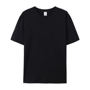 Custom Logo Embroidered Heavyweight <b>Canvas</b> Cotton T-Shirt for Men 100% Cotton High Quality Casual Tee with Customized Design - Product Image 4