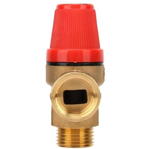 Soupape de sécurité Lucky Brass pour chaudière, filetage mâle-femelle 3/4 pouce, 6 bars, pour application générale - Product Image 6