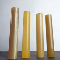 Rouleaux de corne de buffle faits à la main, pointes de corne de buffle solides en rouleaux
