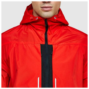 Survêtements de course en plein air OEM, impression de logo personnalisée, vêtements de sport coupe-vent, veste à capuche légère, ensemble 2 pièces - Product Image 4