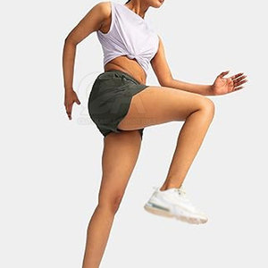 Shorts Deportivos de Alto Rendimiento para Yoga, Gimnasio, Running y Fitness, Shorts Deportivos Elásticos para Mujer - Product Image 2