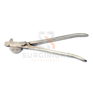 Émasculateur blanc en acier inoxydable de taille personnalisée, instrument de castration vétérinaire pour grands animaux, instrument chirurgical certifié CE - Product Image 2