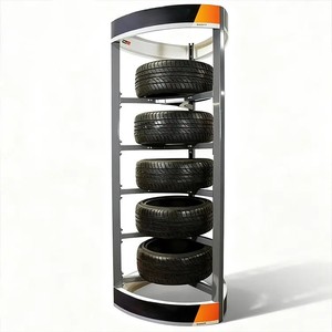 Estantes Verticales de Exhibición de Metal Resistente, Acabado Pulido, para Tiendas de Abarrotes y Conveniencia - Product Image 1