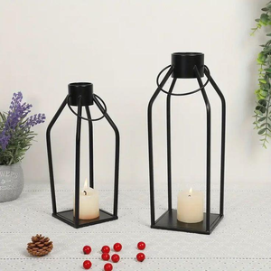 Farol de Metal Hecho a Mano para Decoración del Hogar y Hoteles, Tamaño Personalizado y Forma Cónica, Cumpleaños, San Valentín, Navidad, Bodas - Product Image 1