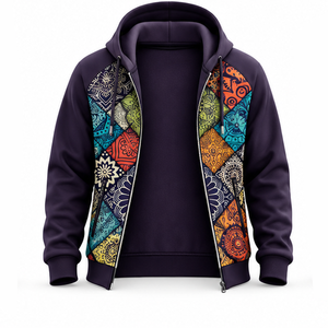 Professional Sublimated Fleece Pullover <b>Hoodie</b> 100% Polyester Men's Winter Athletic Lifestyle Garment Custom Artwork Hoodies - Product Image 1