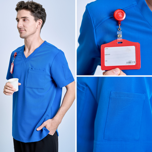 Uniformes Médicos de Rayón/PE/Spandex de VN SUPPLIERS, Traje Cómodo para Salón de Belleza, Ropa de Hospital para Mujer, Uniforme FMF, OEM/ODM - Product Image 5