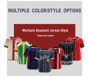 Camiseta de béisbol con botones personalizados, uniforme de béisbol con número y nombre del equipo, ropa deportiva de Hip Hop, camiseta para hombres/mujeres/niños - Product Image 6