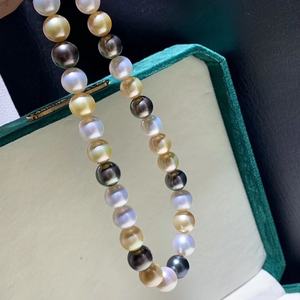 Pendentif baguette en argent pur S925 exquis de He Fang, design de niche simple et luxueux, s'accordant à tous les styles, avec collier de perles - Product Image 5