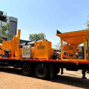 Planta Mezcladora de Asfalto Móvil Montada en Camión, Máquina Mezcladora de Betún Portátil para Proyectos de Construcción de Carreteras de Despliegue Rápido - Product Image 3