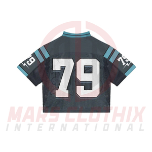 High Quality American Football Jersey Wholesale Custom <b>Plus</b> <b>Size</b> Summer Full Print American Football Jersey - Product Image 3