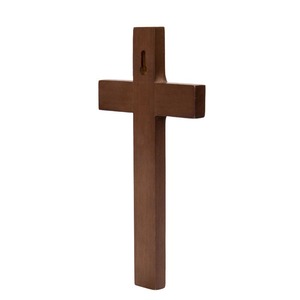 Croix en bois, prix de gros, croix chrétienne faite à la main pour la décoration murale, la salle de prière de l'église et les cadeaux - Product Image 2