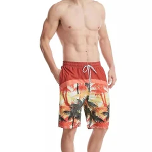 High Quality Men's Outdoor Casual Shorts Breathable <b>Slim</b> Design with Drawstring Eco-Friendly Beach Shorts - Product Image 6