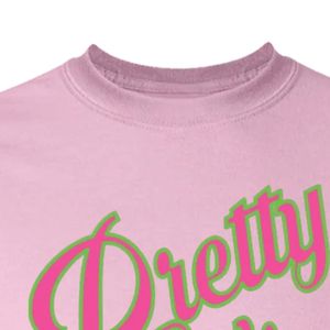T-shirt rose imprimé graphique, manches courtes, col rond, en coton, personnalisé, style décontracté, streetwear, tendance, été - Product Image 5