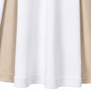 Jupe de cheerleading plissée Champagne, bas de tenue de performance athlétique, vêtement de sport pour entraînement et compétition d'équipe - Product Image 4