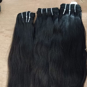 Cabello Humano Indio 100% Virgen, Doble Trama para Procesamiento a Máquina, Sin Químicos - Product Image 2