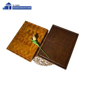 Planche à découper rectangulaire en bois Thanh Tung Thinh, épaisseur 1,5 cm, antibactérienne, non toxique, écologique, antidérapante, passe au lave-vaisselle - Product Image 5
