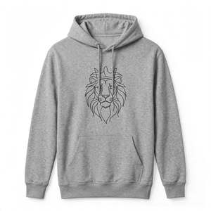 Sweat-shirt à capuche unisexe en coton mélangé épais avec impression graphique personnalisée, style streetwear, décontracté, manches longues, chaud pour l'hiver - Product Image 1